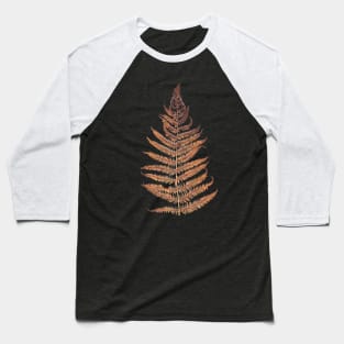 Fern leaf from Cap Fréhel, Brittany, France. Baseball T-Shirt